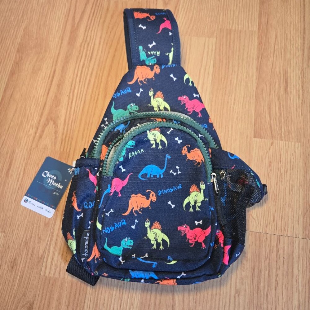 NWT Dinosaur‎ Kids Sling Bag | Mini Backpack for Toddlers